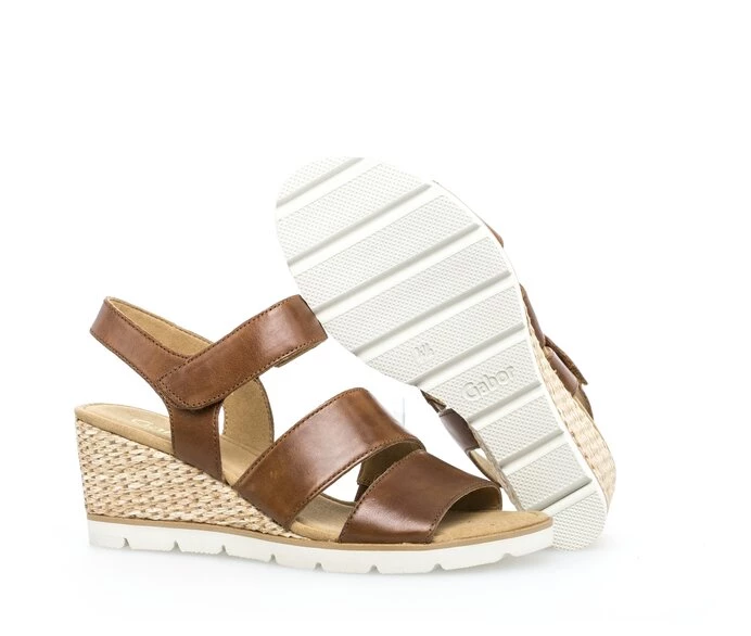 Gabor Sandaler Dame Brune | NO0002220