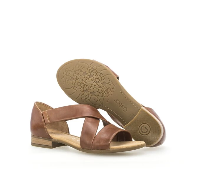 Gabor Sandaler Dame Brune | NO0002235