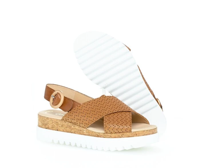 Gabor Sandaler Dame Brune | NO0002239