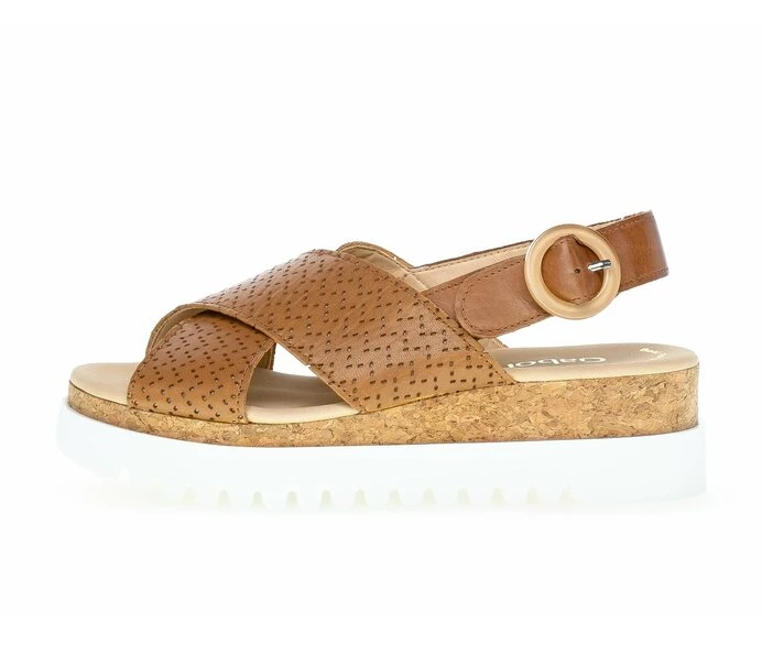 Gabor Sandaler Dame Brune | NO0002239