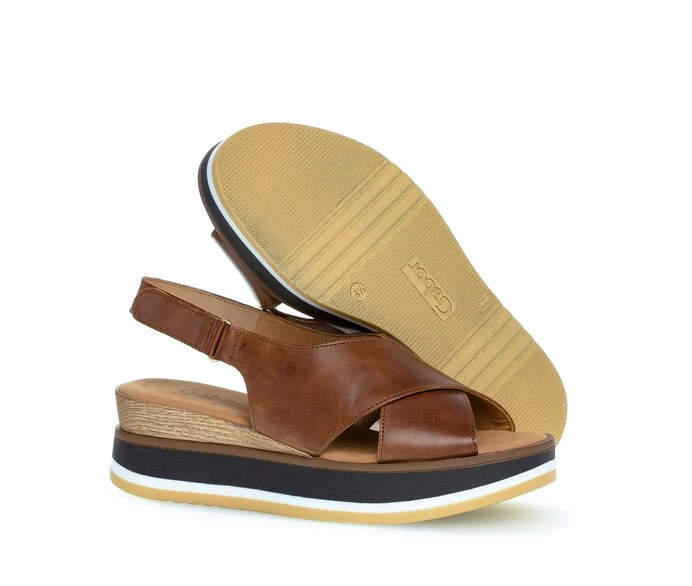 Gabor Sandaler Dame Brune | NO0002252