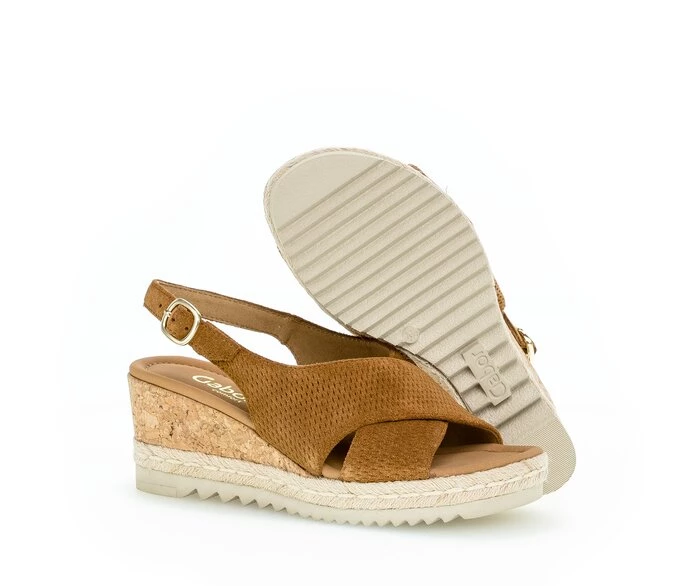 Gabor Sandaler Dame Brune | NO0002270