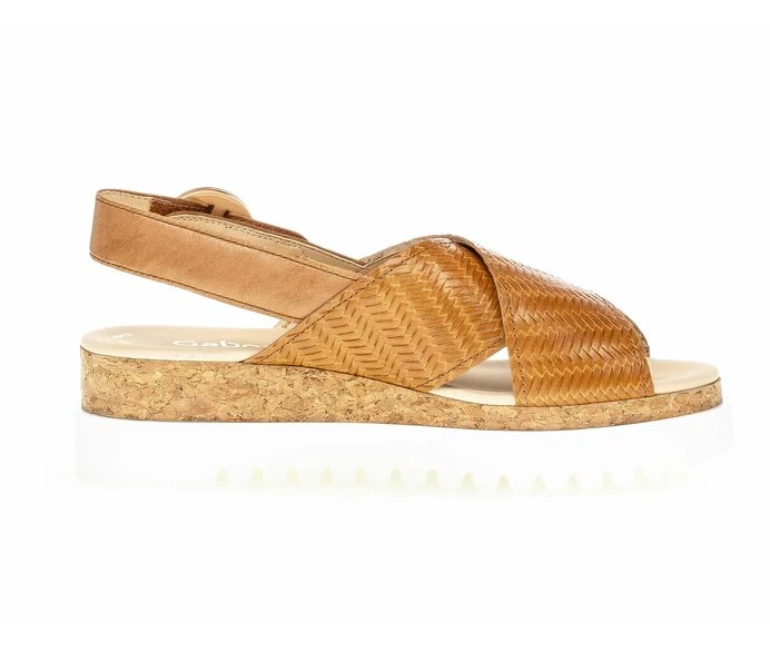 Gabor Sandaler Dame Brune | NO0002332