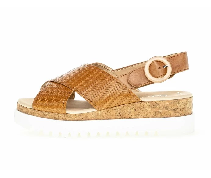 Gabor Sandaler Dame Brune | NO0002332