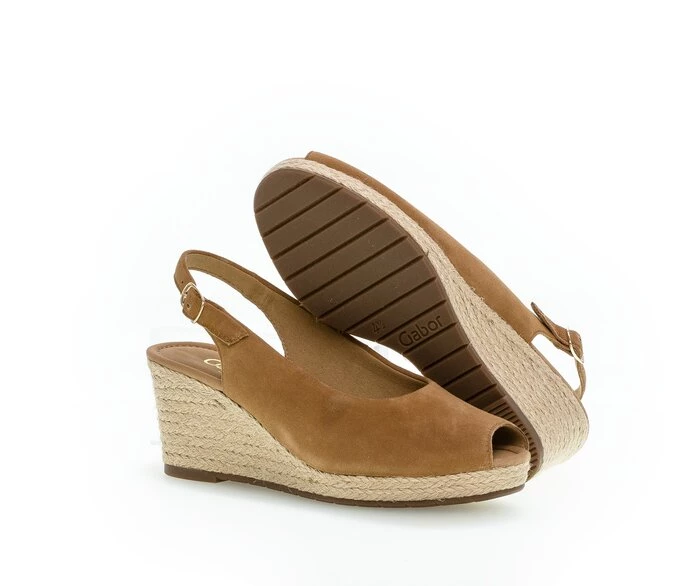 Gabor Sandaler Dame Brune | NO0002341