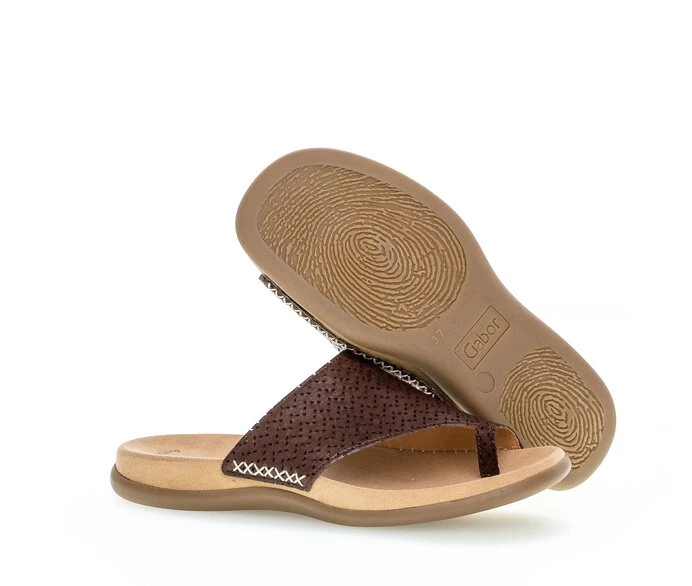 Gabor Sandaler Dame Brune | NO0002396