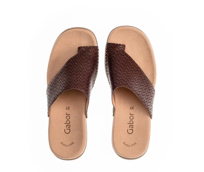 Gabor Sandaler Dame Brune | NO0002396