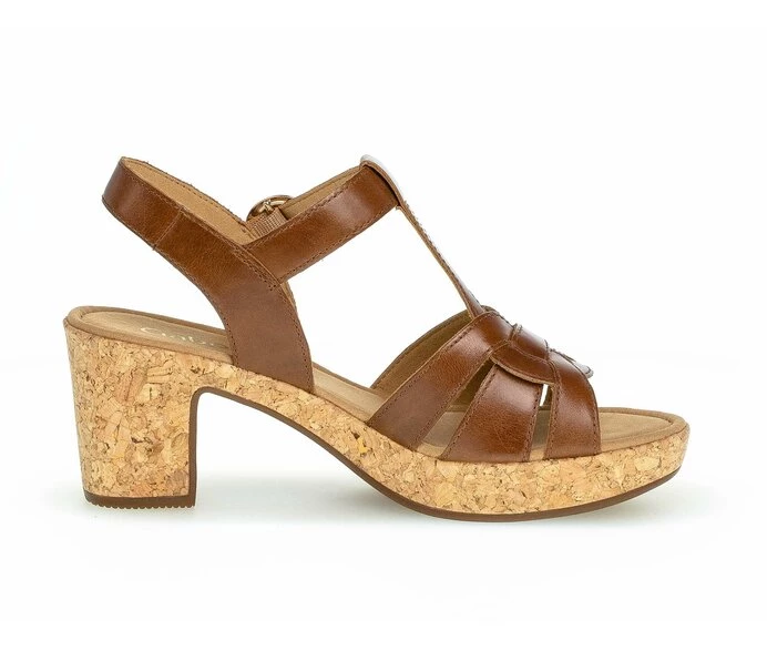 Gabor Sandaler Dame Brune | NO0002423