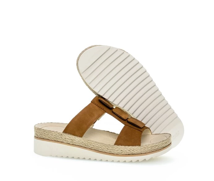 Gabor Sandaler Dame Brune | NO0002442