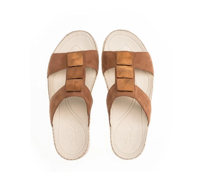 Gabor Sandaler Dame Brune | NO0002442