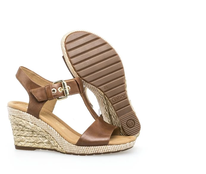 Gabor Sandaler Dame Brune | NO0002449