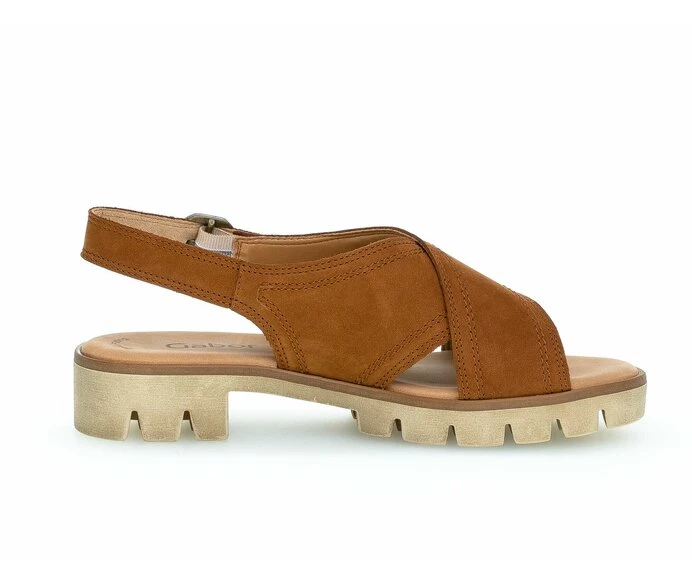 Gabor Sandaler Dame Brune | NO0002477