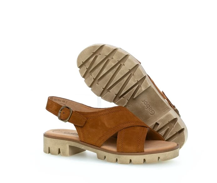 Gabor Sandaler Dame Brune | NO0002477