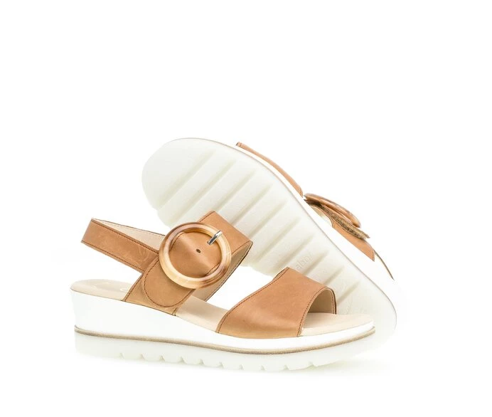 Gabor Sandaler Dame Brune | NO0002534