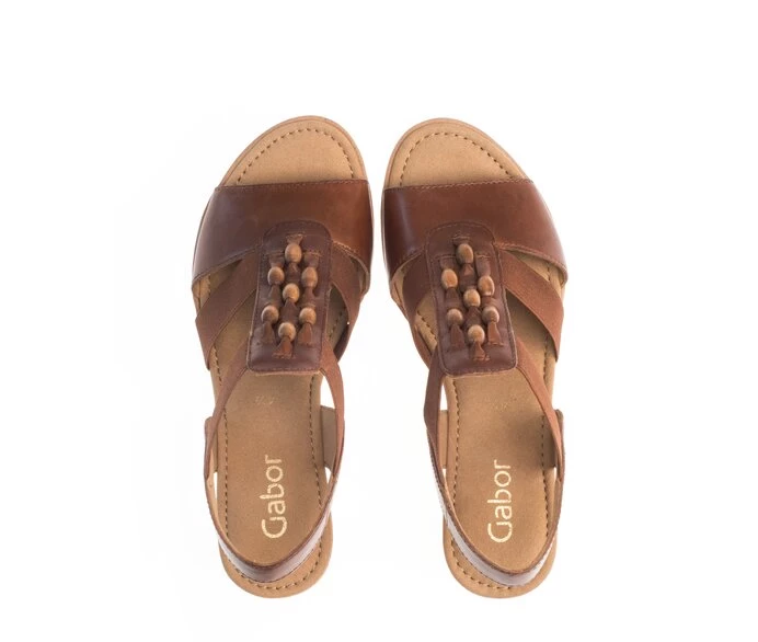 Gabor Sandaler Dame Brune | NO0002537