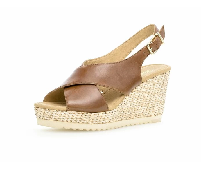 Gabor Sandaler Dame Brune | NO0002580