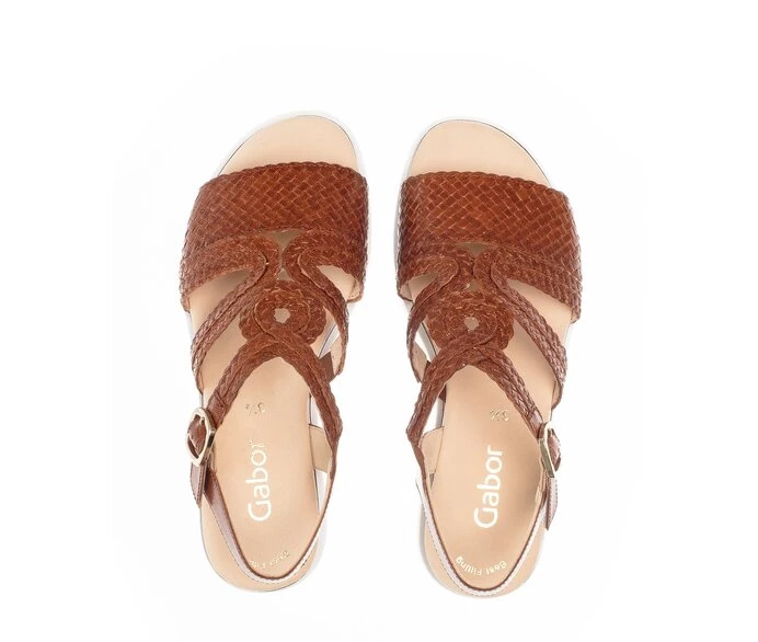 Gabor Sandaler Dame Brune | NO0002586