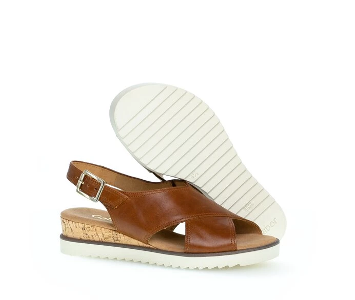 Gabor Sandaler Dame Brune | NO0002598