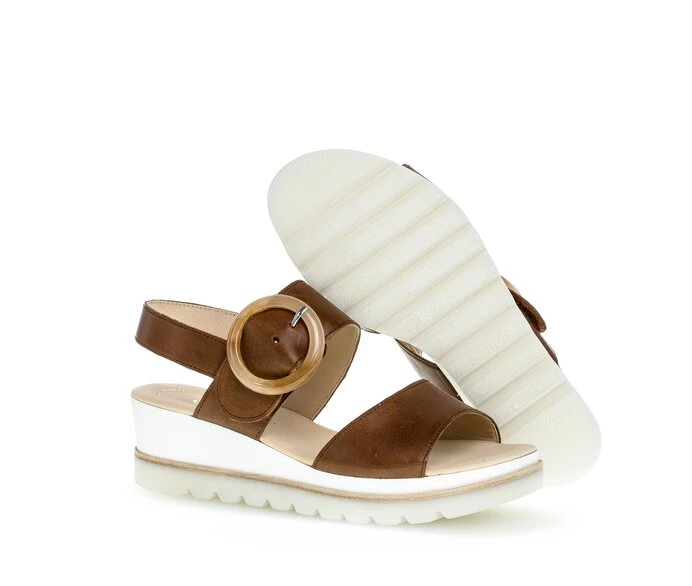 Gabor Sandaler Dame Brune | NO0002600