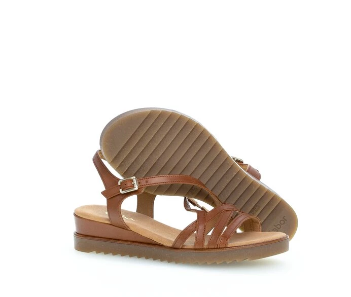 Gabor Sandaler Dame Brune | NO0002604