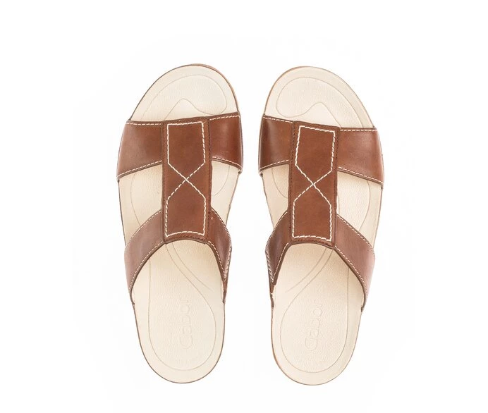 Gabor Sandaler Dame Brune | NO0002624