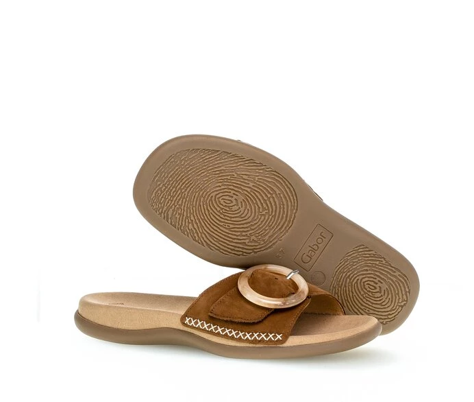 Gabor Sandaler Dame Brune | NO0002625