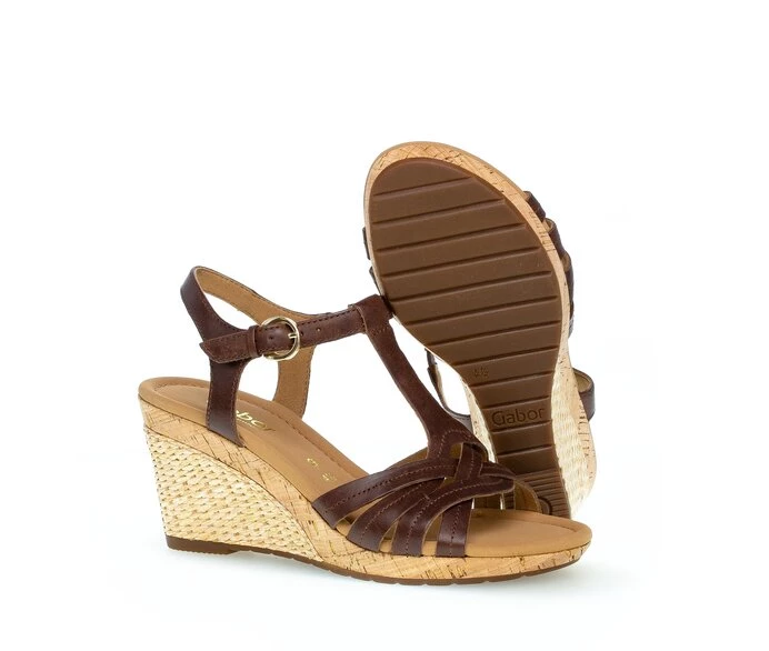 Gabor Sandaler Dame Brune | NO0002626