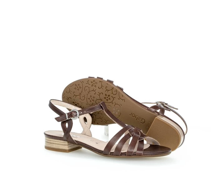 Gabor Sandaler Dame Brune | NO0002658