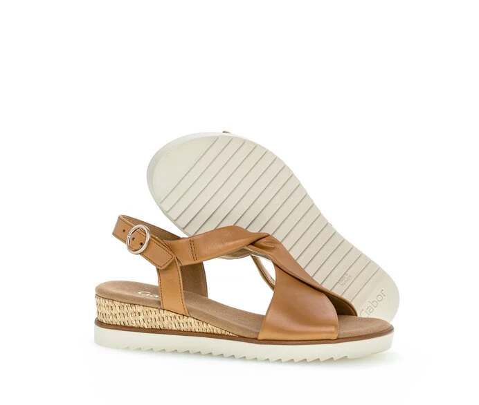 Gabor Sandaler Dame Brune | NO0002689