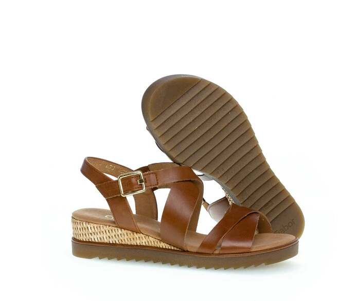 Gabor Sandaler Dame Brune | NO0002697