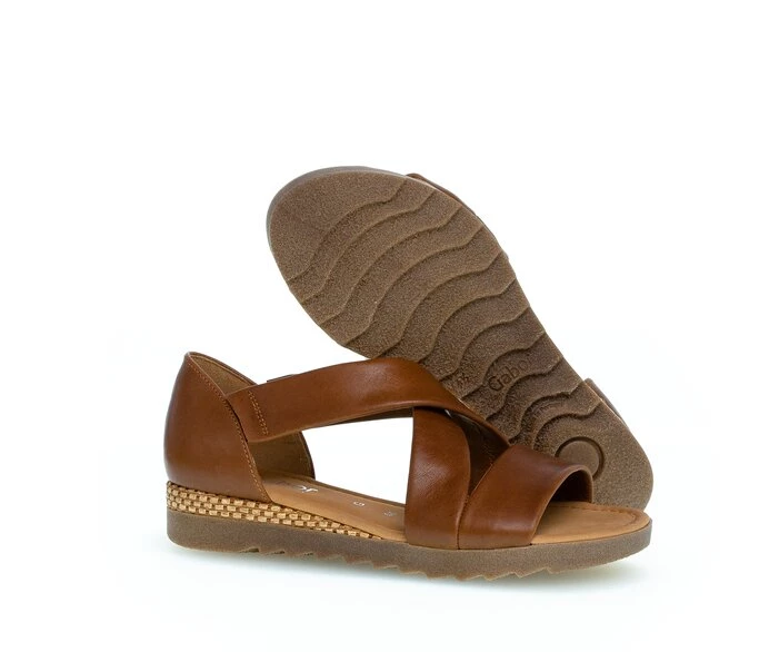 Gabor Sandaler Dame Brune | NO0002702