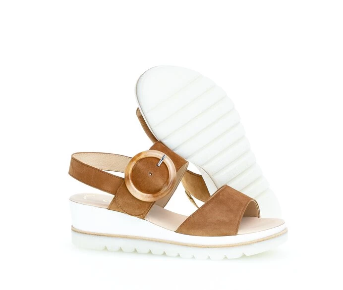 Gabor Sandaler Dame Brune | NO0002723