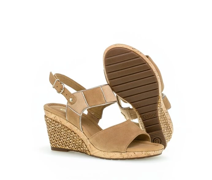 Gabor Sandaler Dame Brune | NO0002746