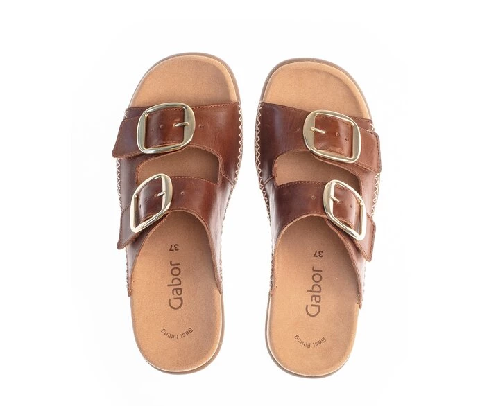 Gabor Sandaler Dame Brune | NO0002751