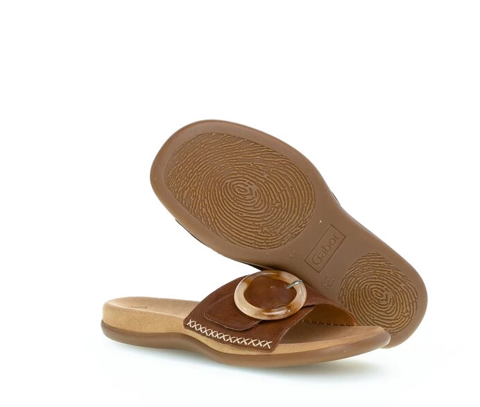 Gabor Sandaler Dame Brune | NO0002754