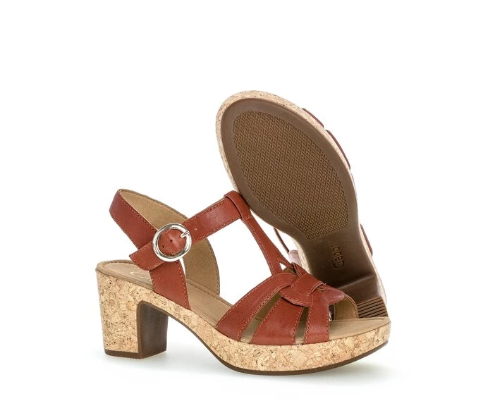 Gabor Sandaler Dame Brune | NO0002758