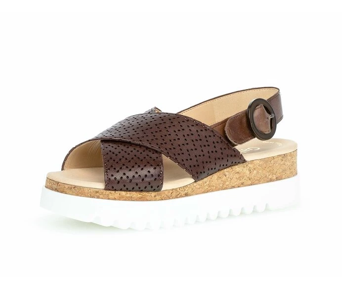 Gabor Sandaler Dame Brune | NO0002765