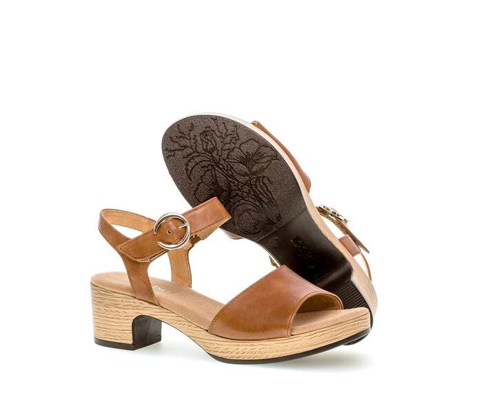 Gabor Sandaler Dame Brune | NO0002779