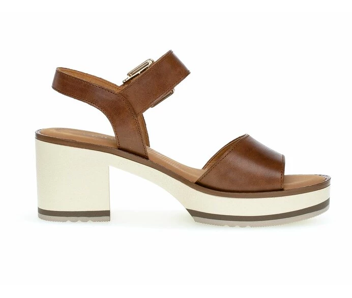 Gabor Sandaler Dame Brune | NO0002806