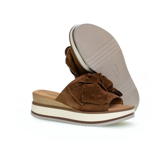 Gabor Sandaler Dame Brune | NO0002813