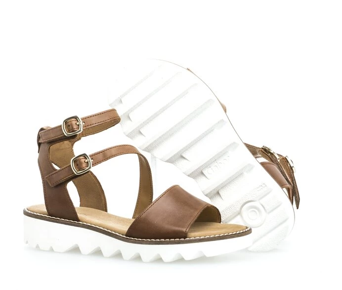 Gabor Sandaler Dame Brune | NO0002817