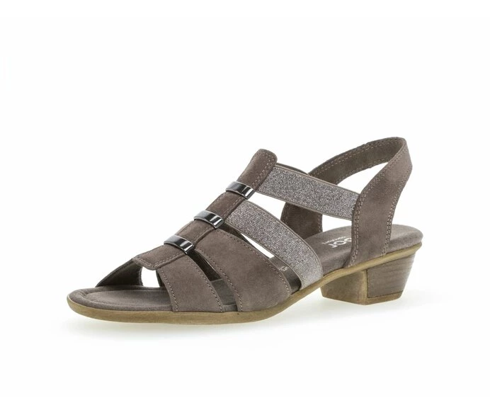 Gabor Sandaler Dame Brune | NO0002831