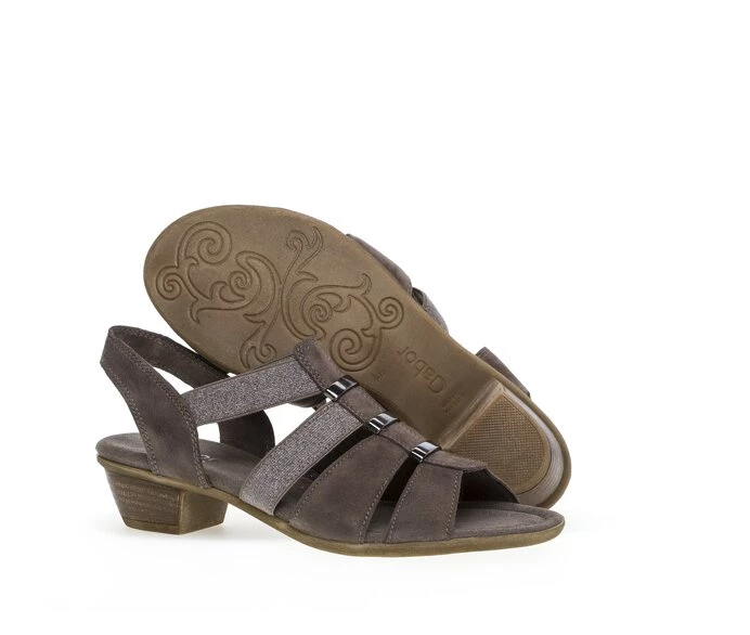 Gabor Sandaler Dame Brune | NO0002831