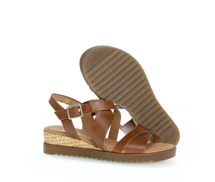 Gabor Sandaler Dame Brune | NO0002840