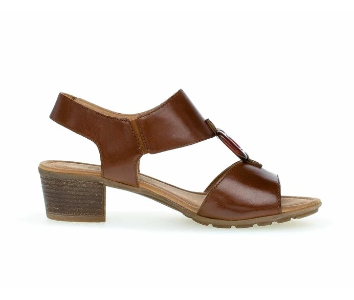 Gabor Sandaler Dame Brune | NO0002899