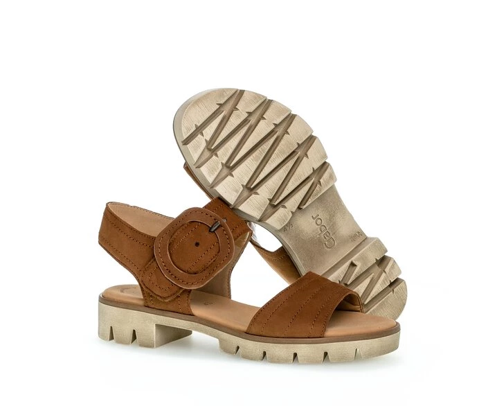 Gabor Sandaler Dame Brune | NO0002917