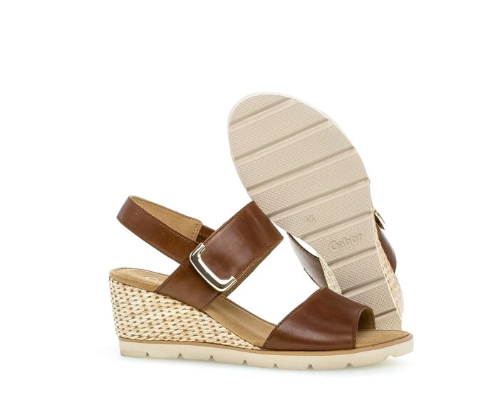 Gabor Sandaler Dame Brune | NO0002929