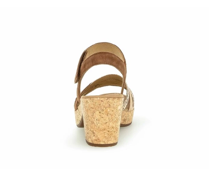 Gabor Sandaler Dame Brune | NO0002941