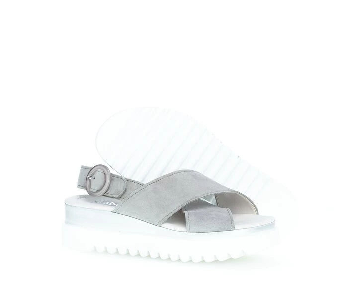 Gabor Sandaler Dame Gray | NO0002232