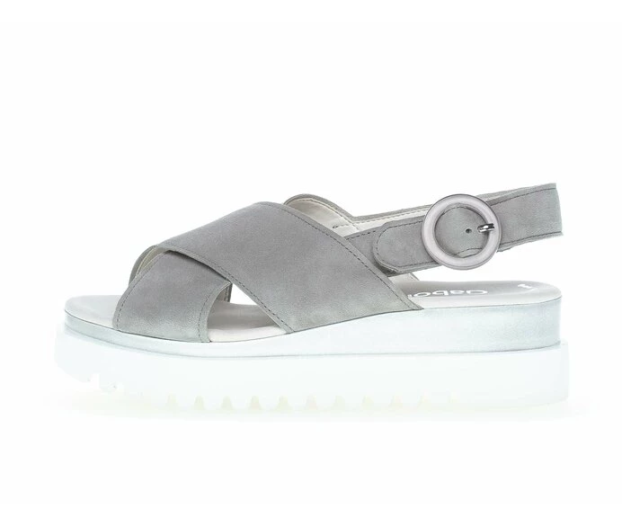 Gabor Sandaler Dame Gray | NO0002232